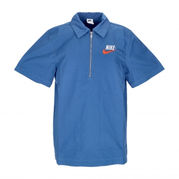 polo manica corta uomo sportswear trend overshirt DK MARINA BLUE