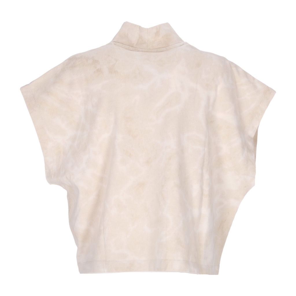 canotta donna sportswear washed jersey top SANDDRIFT/WHITE