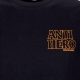 maglietta uomo lil black hero outline tee