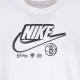 maglietta uomo nba dri-fit essential logo tee bronet WHITE