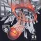 maglietta uomo nba courtside shattered tee bronet BLACK