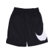 pantaloncino tipo basket uomo dri-fit 10in short 30 BLACK/BLACK/WHITE