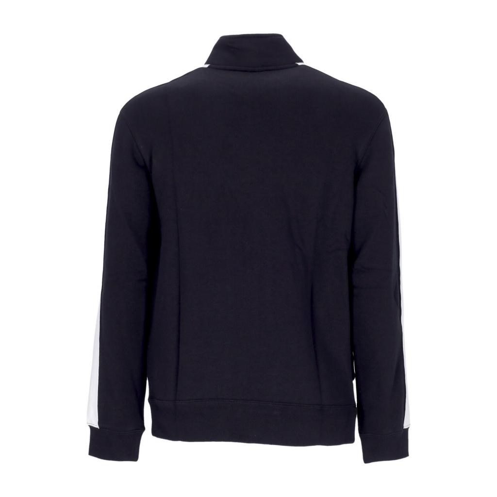 felpa collo alto uomo sportswear club bb track jacket BLACK/WHITE/BLACK/WHITE