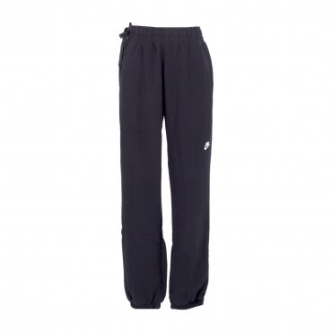 pantalone tuta leggero donna sportswear loose fleece dance pants BLACK