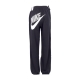 pantalone tuta leggero donna sportswear loose fleece dance pants BLACK