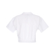 polo corta donna air pique polo WHITE/BLACK
