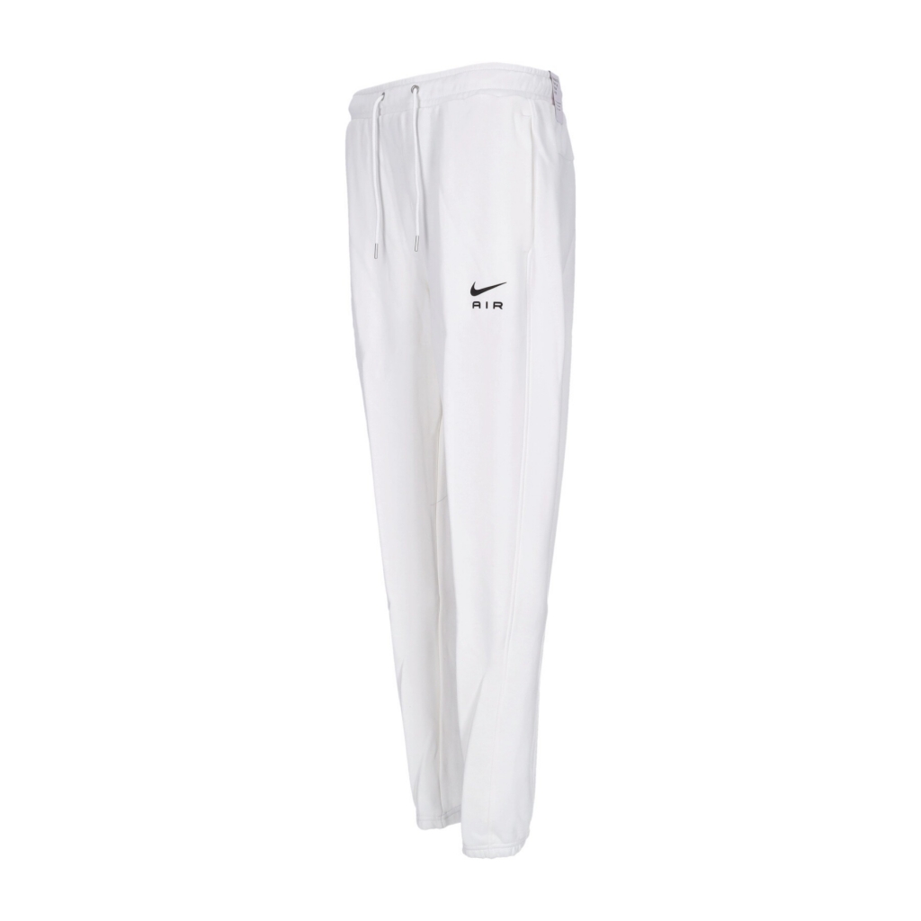 pantalone tuta leggero uomo sportswear air french terry pant WHITE/BLACK