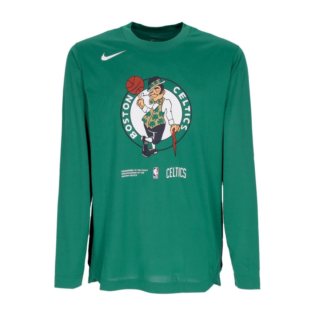 maglietta manica lunga uomo nba dri-fit long-sleeve top boscel CLOVER/BLACK