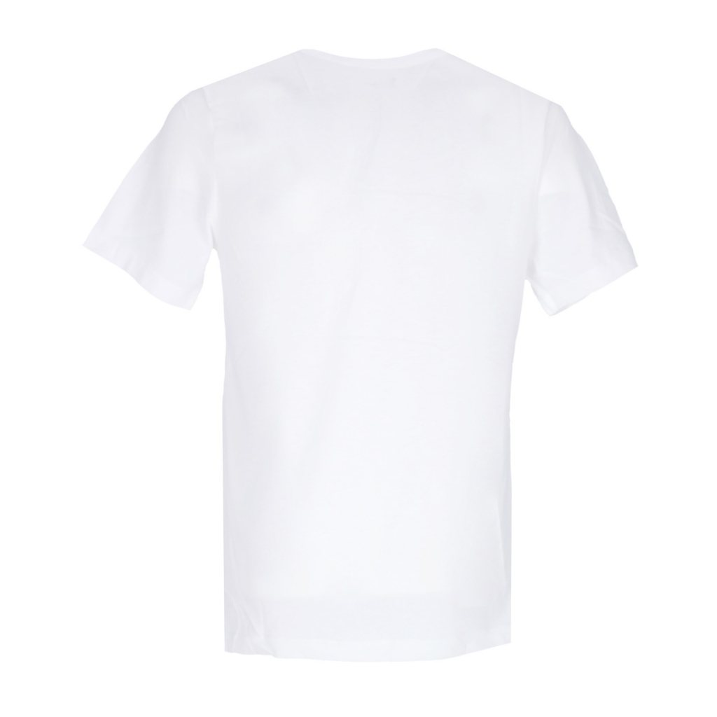maglietta uomo nba dri fit essential logo tee WHITE