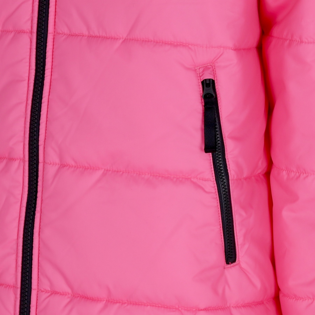 piumino lungo donna therma fit repel hooded parka PINKSICLE/BLACK/BLACK