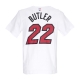 maglietta uomo nba essential tee no 22 jimmy butler miahea WHITE