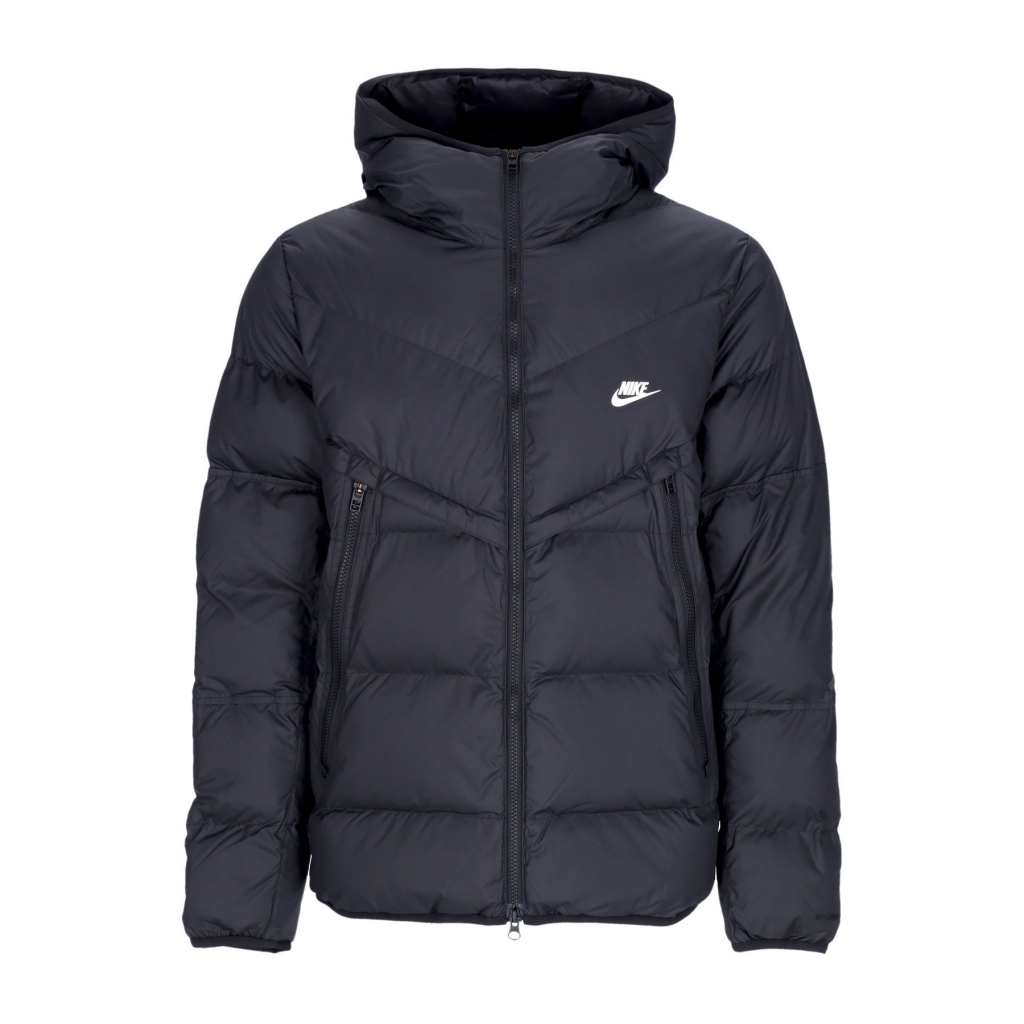 NIKE - piumino uomo storm-fit windrunner pl-fld hd jacket BLACK/BLA ...