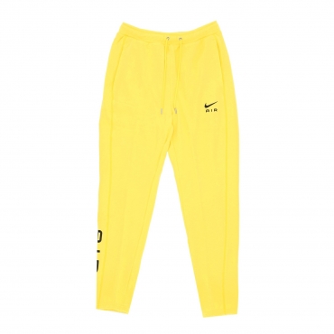 pantalone tuta leggero uomo sportswear air french terry pant YELLOW STRIKE/BLACK