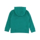 felpa cappuccio bambino club fleece po hoodie MALACHITE