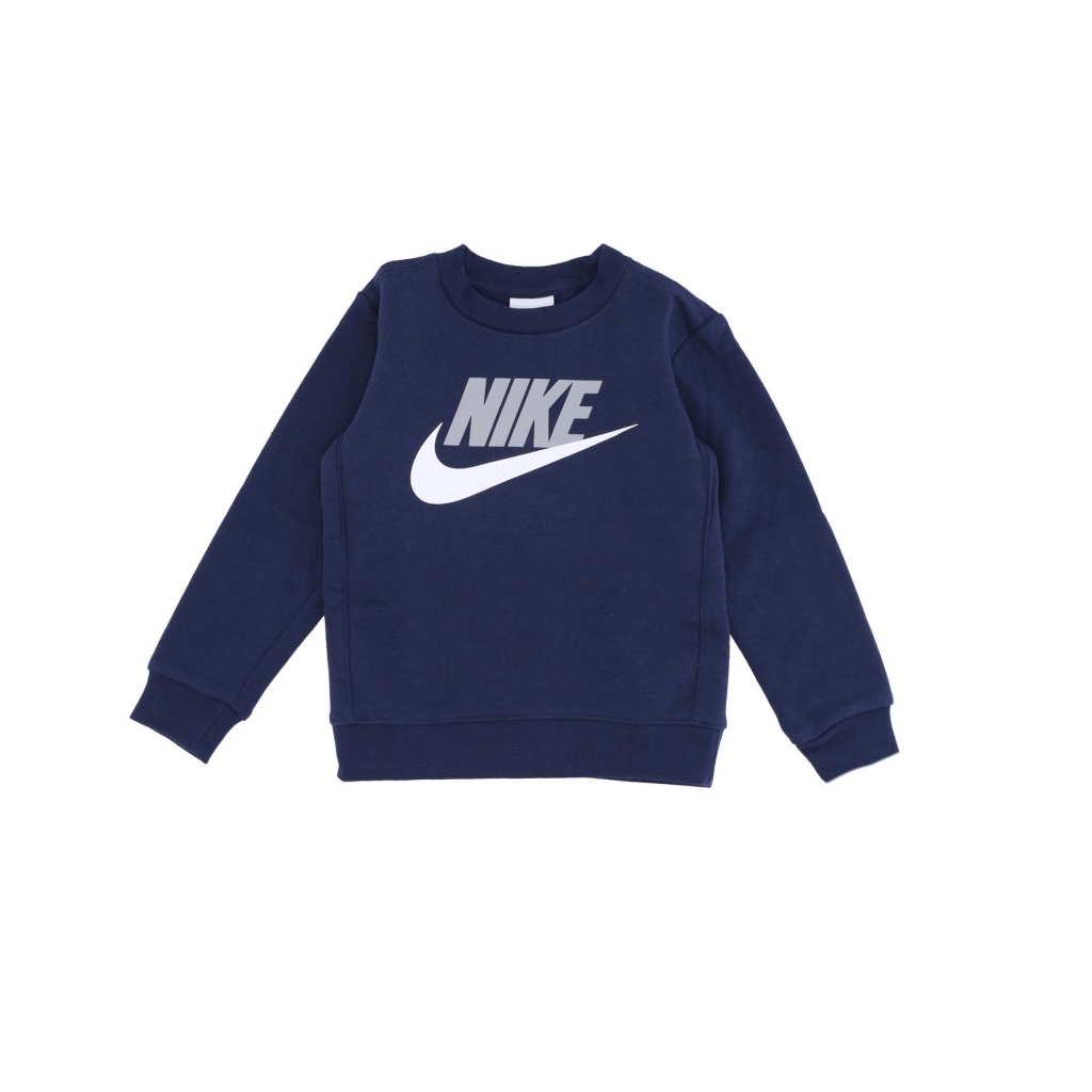 felpa girocollo bambino club hbr fleece crew MIDNIGHT NAVY