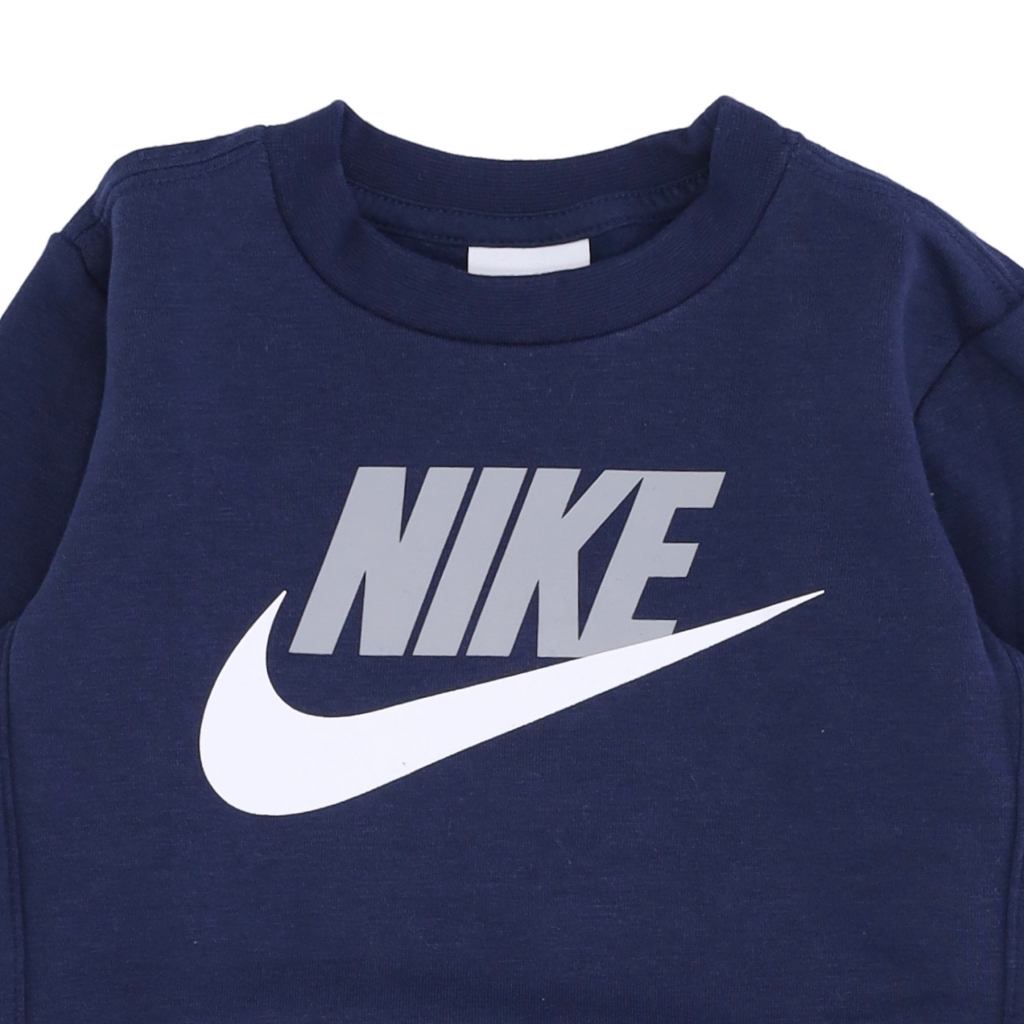 felpa girocollo bambino club hbr fleece crew MIDNIGHT NAVY