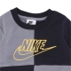 felpa girocollo bambino amplify fleece crewneck BLACK