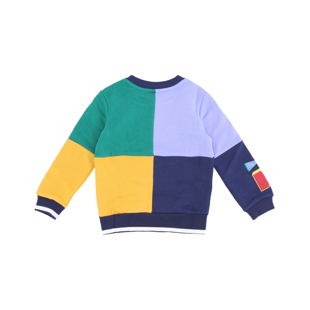 felpa girocollo bambino amplify fleece crewneck MIDNIGHT NAVY