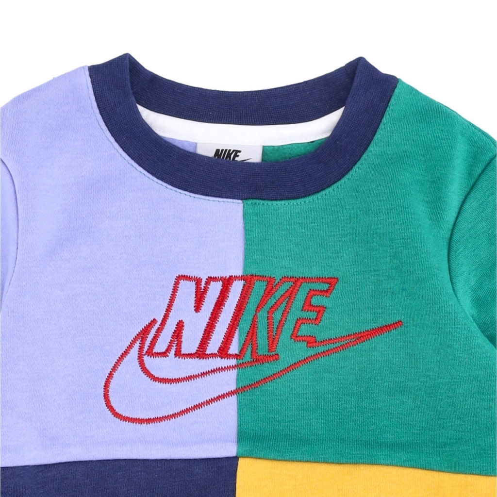 felpa girocollo bambino amplify fleece crewneck MIDNIGHT NAVY