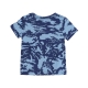 maglietta bambino futura camo aop tee CERULEAN