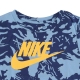 maglietta bambino futura camo aop tee CERULEAN