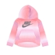felpa cappuccio bambina printed club po hoodie ELEMENTAL PINK
