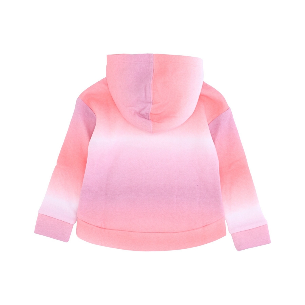 felpa cappuccio bambina printed club po hoodie ELEMENTAL PINK