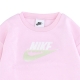 felpa girocollo bambina printed club crew PINK FOAM