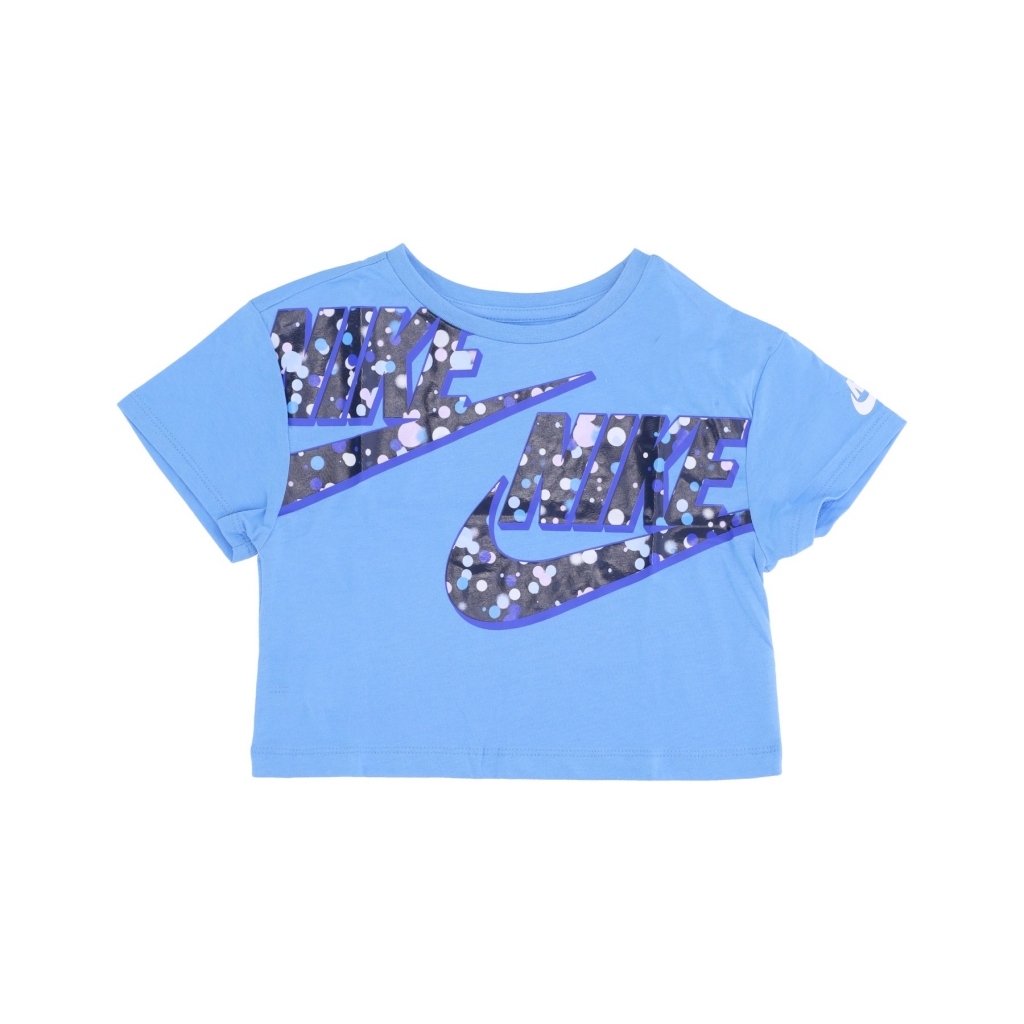 maglietta bambina futura bokeh swoosh UNIVERSITY BLUE