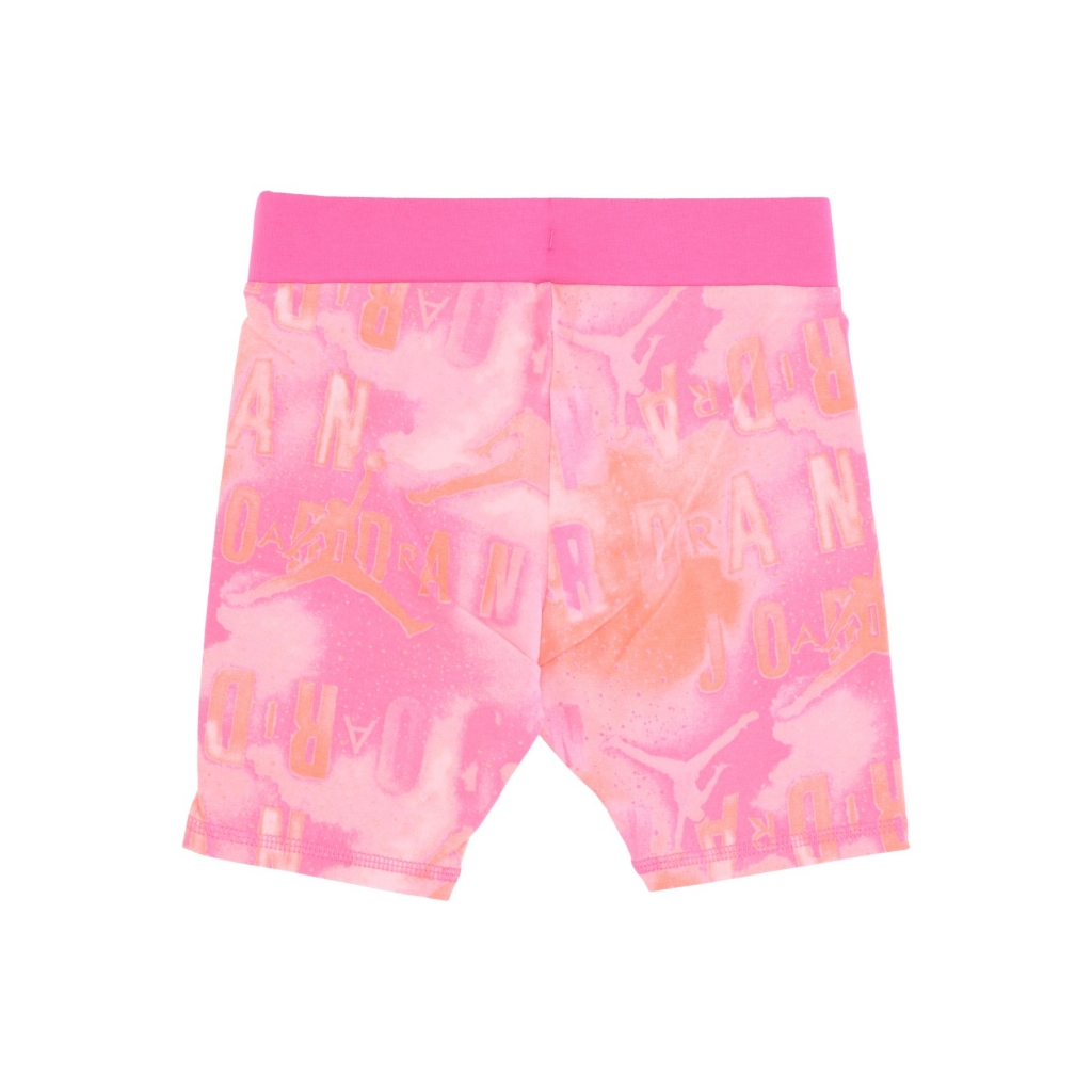 pantaloncino ciclista ragazza essentials aop bike short PINKSICLE