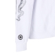 felpa cappuccio uomo top secret hoodie WHITE