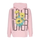 felpa cappuccio uomo spine skulls hoodie PINK