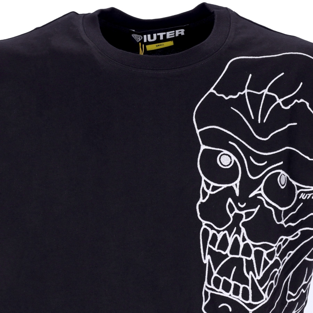 maglietta uomo skull tee BLACK/GREY