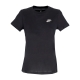 maglietta donna sportswear club tee BLACK/WHITE