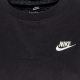 maglietta donna sportswear club tee BLACK/WHITE