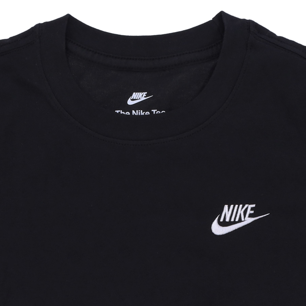 maglietta donna sportswear club tee BLACK/WHITE