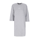 vestito donna sportswear phoenix fleece 3/4 oversized sleeve dress DK GREY HEATHER/SAIL