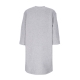 vestito donna sportswear phoenix fleece 3/4 oversized sleeve dress DK GREY HEATHER/SAIL