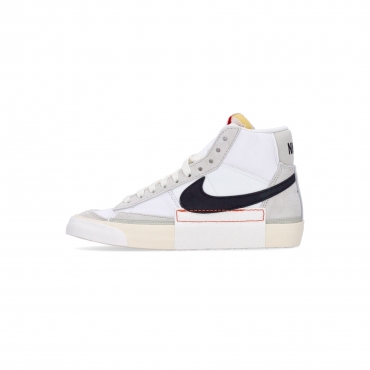 scarpa alta uomo blazer mid pro club WHITE/BLACK/LIGHT BONE/SUMMIT WHITE