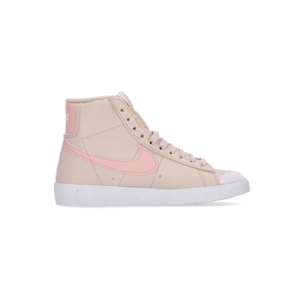 scarpa alta donna w blazer mid 77 next nature SANDDRIFT/ARCTIC ORANGE/LIGHT SOFT PINK