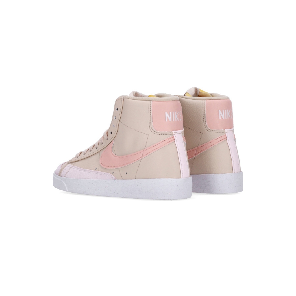 scarpa alta donna w blazer mid 77 next nature SANDDRIFT/ARCTIC ORANGE/LIGHT SOFT PINK