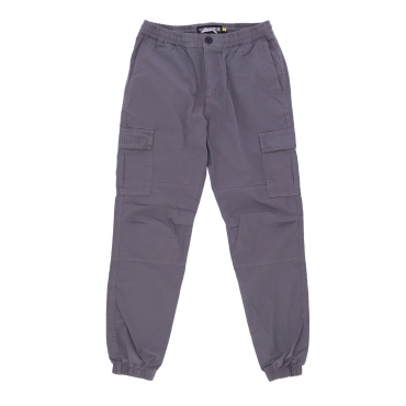 pantalone lungo uomo cargo jogger DARK GREY