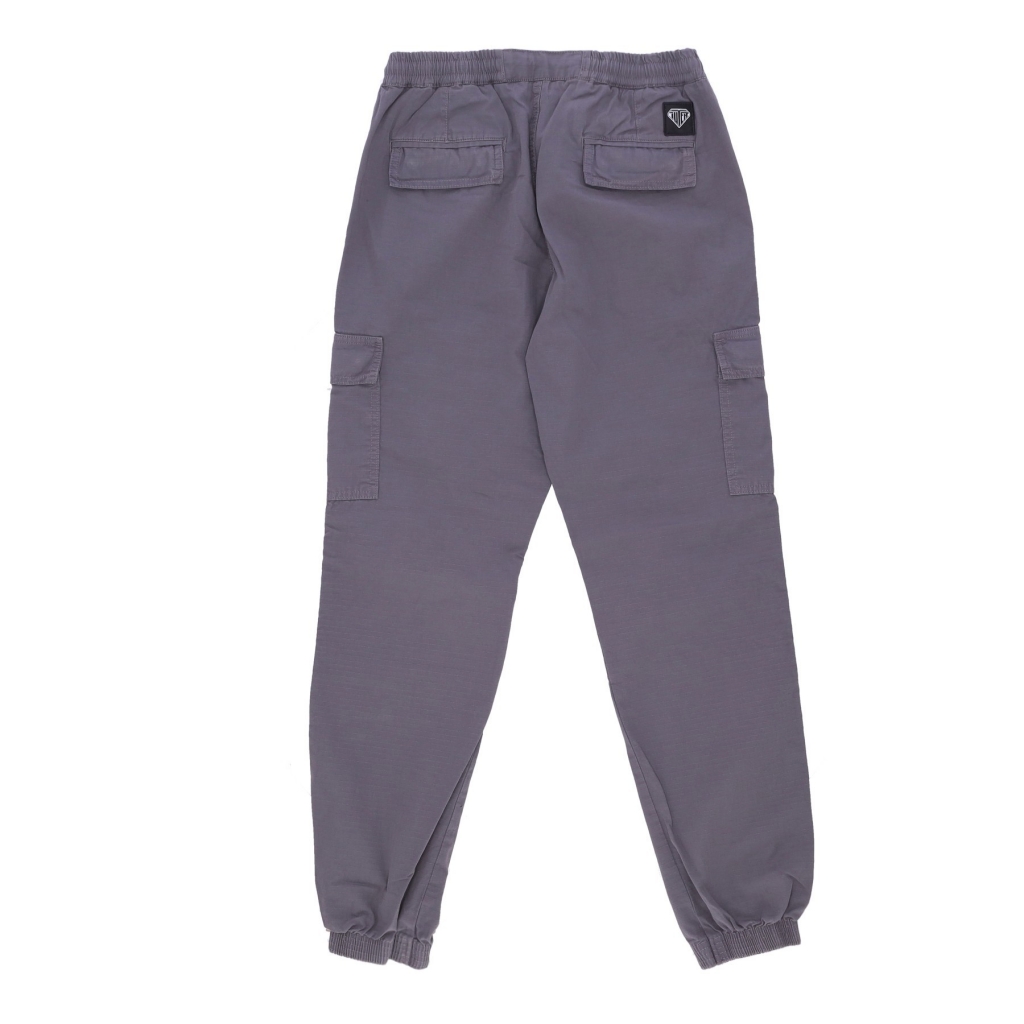 pantalone lungo uomo cargo jogger DARK GREY