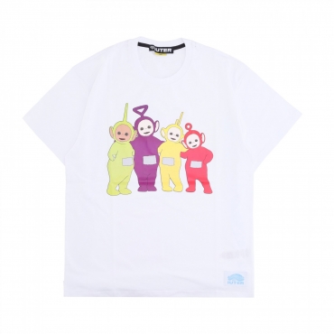 maglietta uomo tee x teletubbies WHITE