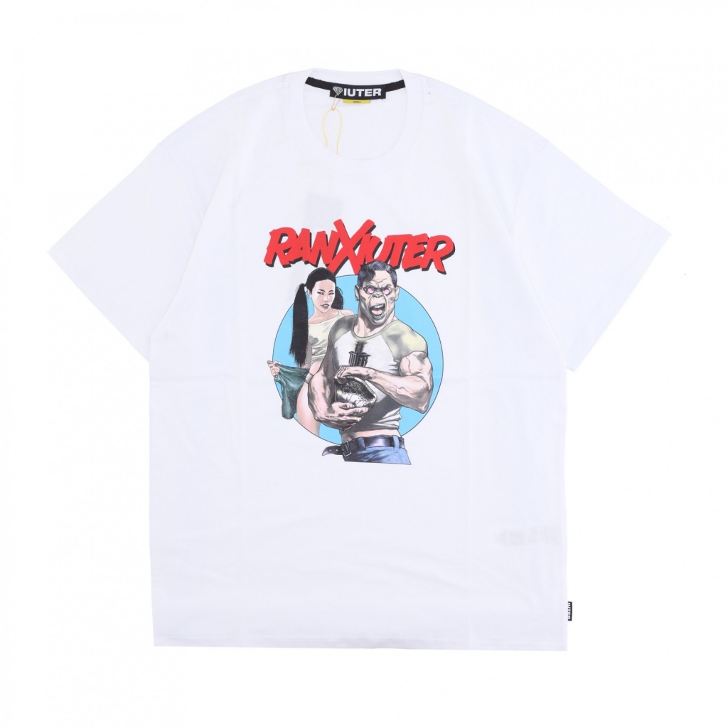 maglietta uomo ranxiuter tee WHITE