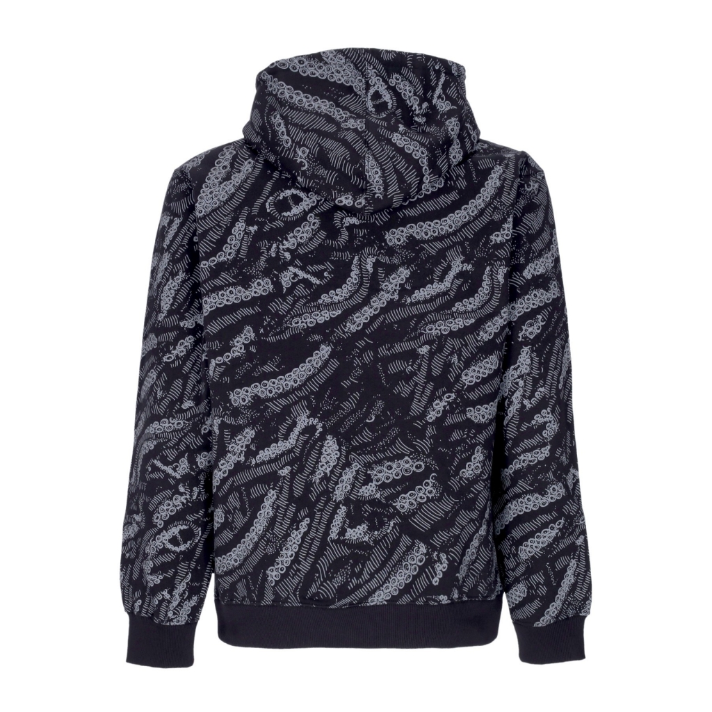 felpa cappuccio uomo deco hoodie BLACK