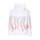 felpa cappuccio uomo gradient hoodie WHITE