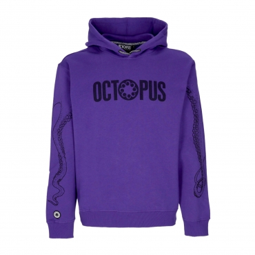 felpa cappuccio uomo outline logo hoodie PURPLE