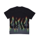 maglietta uomo sound wave tee BLACK