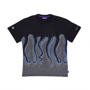 maglietta uomo everywhere octopus tee BLACK